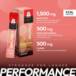 Everytime PowerForm supplement packaging with red and black design on a pink background